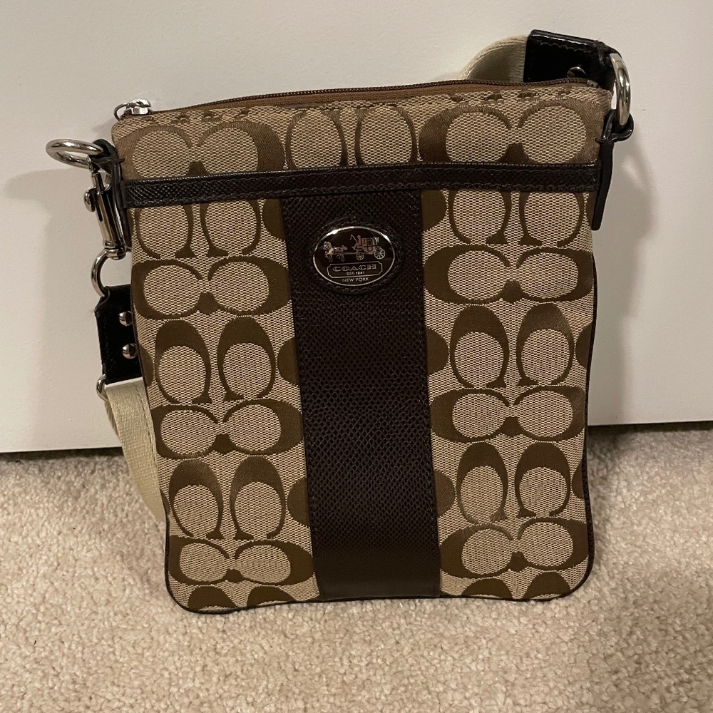 Coach cross body bag